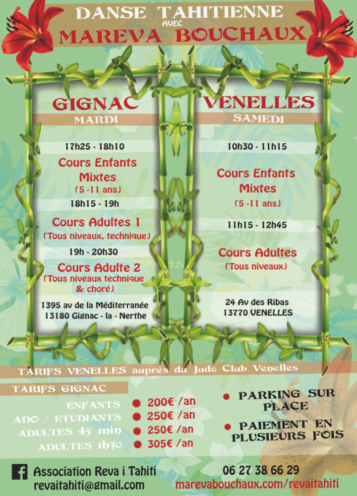 Danse tahitienne giganc venelles aix