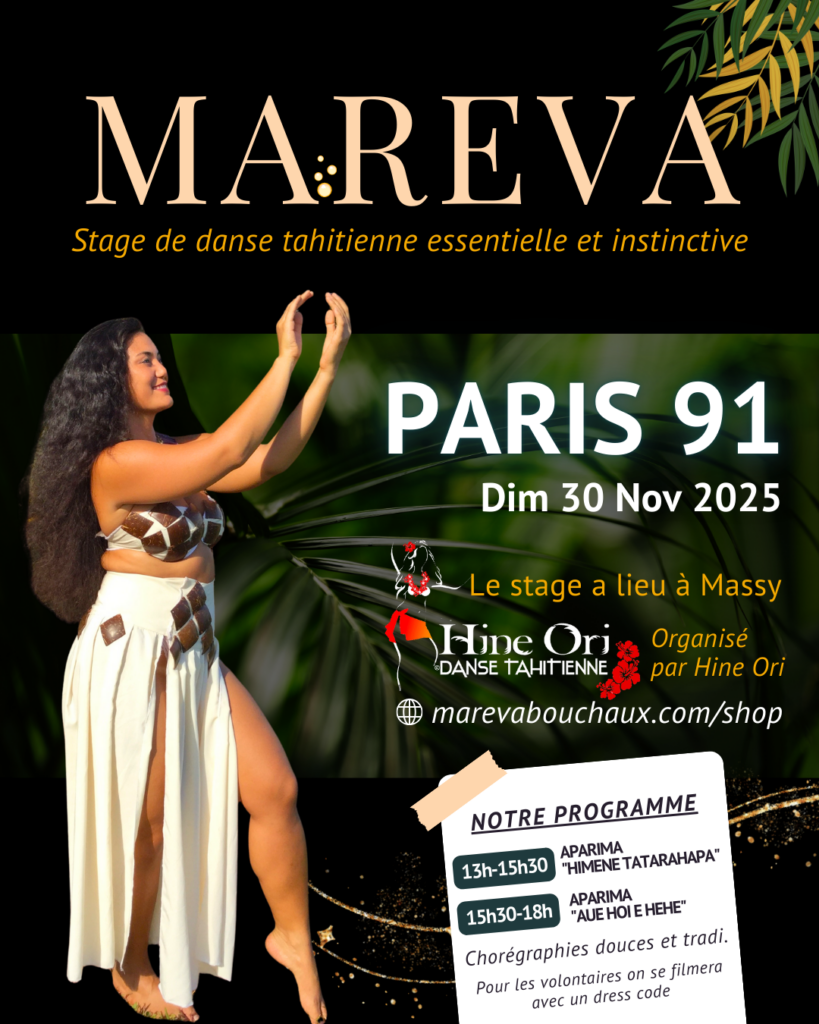 Workshop Aparima à Paris Massy – Dim 30 Nov 2025