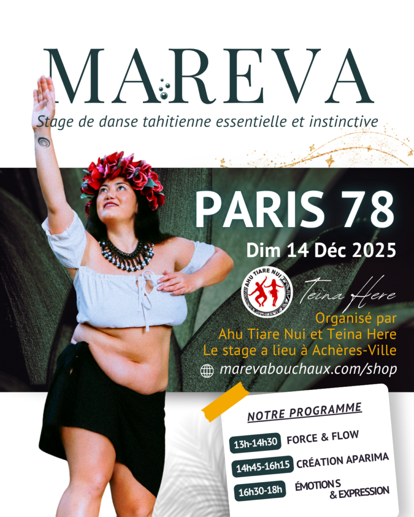 Workshop Technique à Paris Achères – Dim 14 Décembre 2025