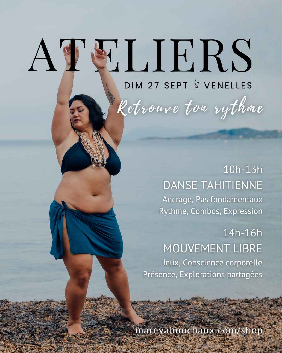 stage venelles danse tahitienne et mouvement libre